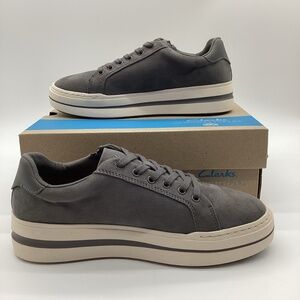 2141. Clarks Cloudsteppers Women’s Size 9.5 Dark Grey NWT & BOX